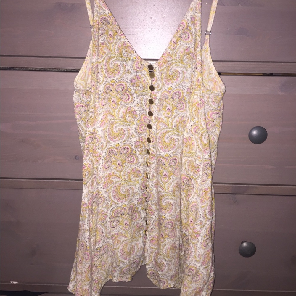 Tank Top with Open back